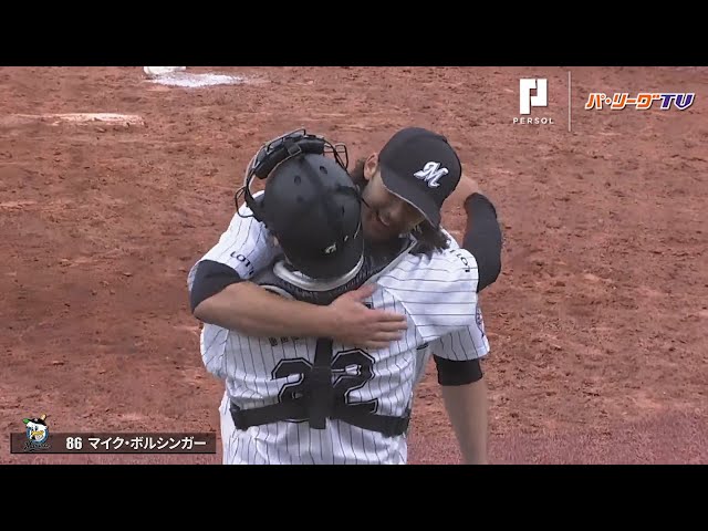 マリーンズ・ボルシンガー 来日初完投初完封