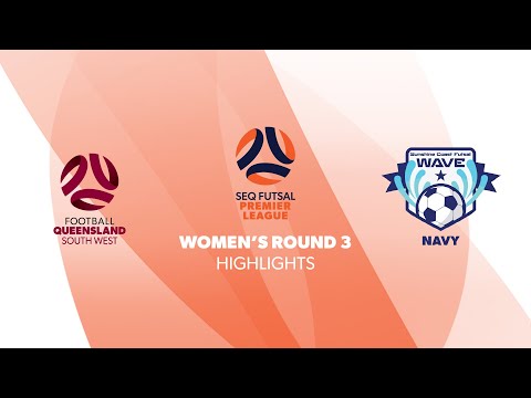 SEQ FPL Womens R3 - SWQ Hurricanes vs. Sunshine Coast Futsal Wave- Navy Highlights