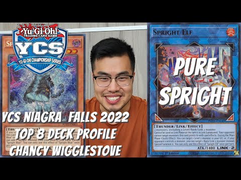 Yugioh YCS Niagara Falls 2022 Top 8 Deck Profile - Pure Spright - Chancy Wigglestove