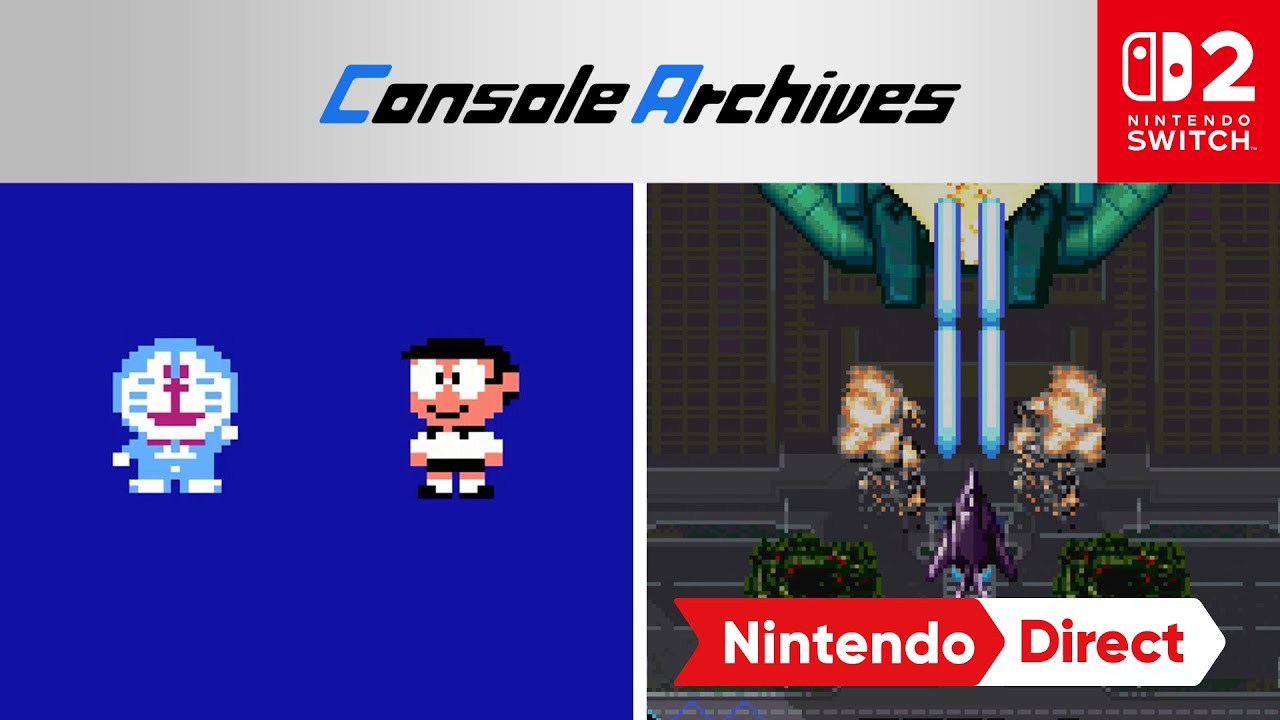 Console Archives and Arcade Archives 2 &ndash; Announcement Trailer &ndash; Nintendo Switch 2 - YouTube