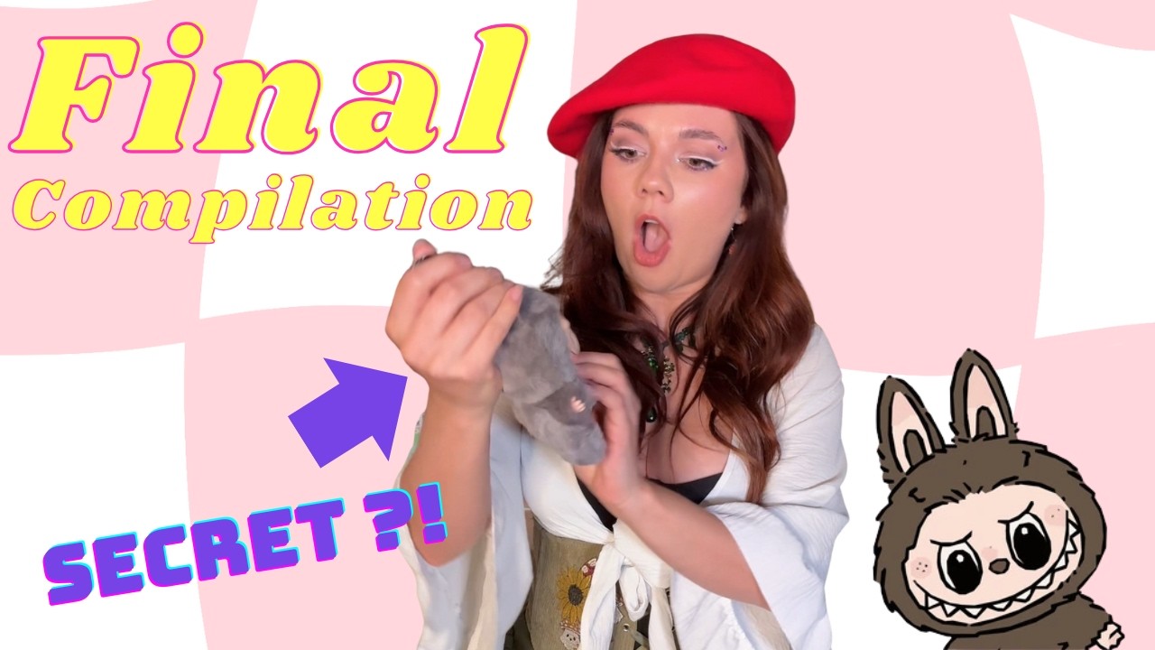 Labubu unboxing Finale Part three the grand reveal! Compilation part 3