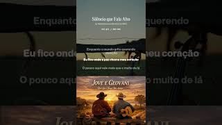 SERTANEJAS ATUALIZADAS 2026_ JOVE E GEOVANI- O Silêncio Que Fala Alto.