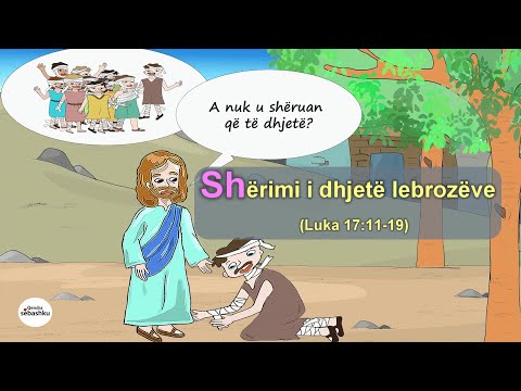 Shërimi i dhjetë lebrozëve (나병환자 열 명의 치유)