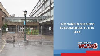 UVM campus buildings evacuated due to gas leak