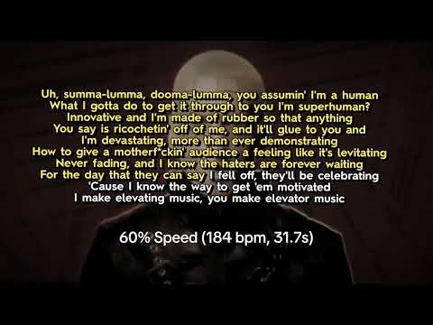 Learn Eminem's RAP GOD in UNDER 5 Minutes!