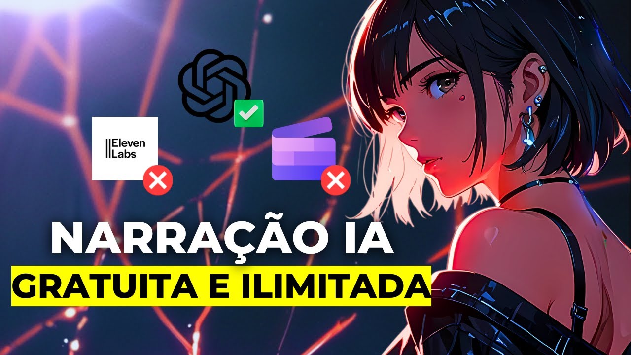 Narração IA GRATUITA E ILIMITADA com o ChatGPT