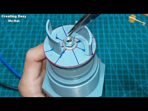 How To Make Water Pump Submersible 12V At Home From Pipe PVC V21 #diymrhai #diywaterpump #waterpump