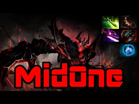 MidOne Shadow Fiend Comeback after Being Raped 8646 MMRanked #Dota2Holyshit