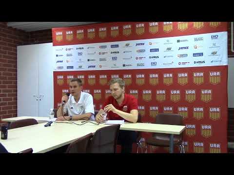 Miehet 1. div A 19.10.2017 Ura Basket - HBA Lehdistötilaisuus