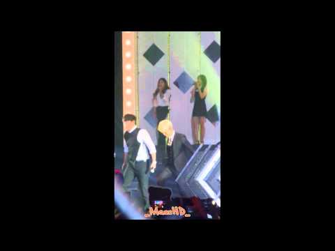 141213 JYP Nation (Mark,YeEun) - Don't Leave Me @ JYP Nation One Mic In BangKok