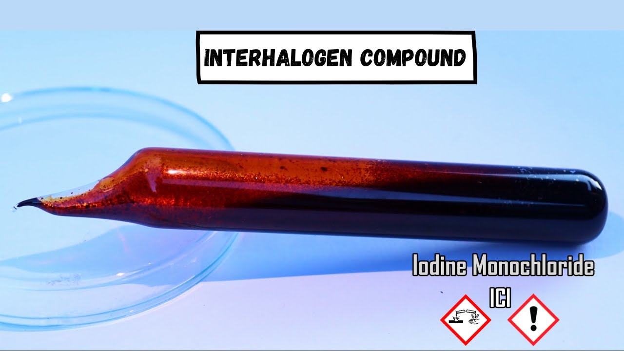 Iodine Monochloride│Synthesis and Reactions With an Interhalogen Compound