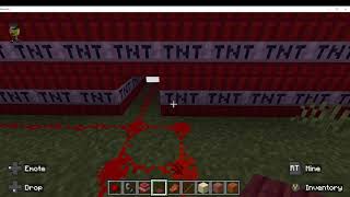 Minecraft fun with TNT: BigBomb.