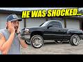 We Surprised LS George By Squatting His Truck He Couldn T Believe It