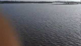 preview picture of video 'Stunning beauty of  river sharavati at honnavar.'