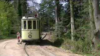 preview picture of video 'Trams in het Nederlands Openluchtmuseum Arnhem  -  Arnhemse tram'