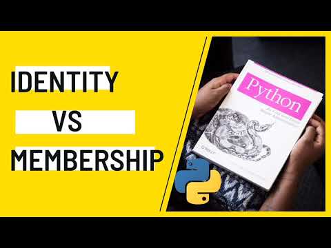 Identity Vs Membership Operator Python Tutorial For Beginners Python Programming Codeshishya