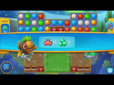 Fishdom 4944 Level - NO BooSTERS