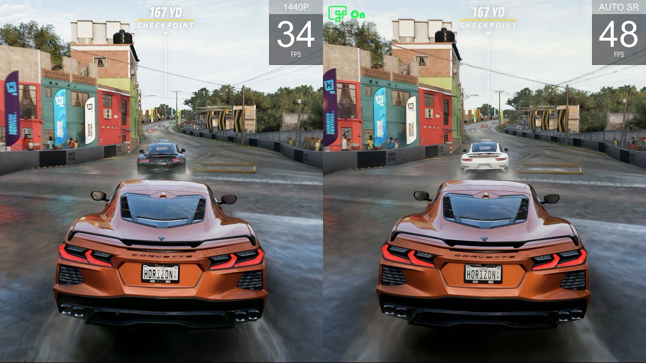 Auto SR vs. Native 1440p &mdash; Forza Horizon 5 Benchmark (Ultra) - YouTube