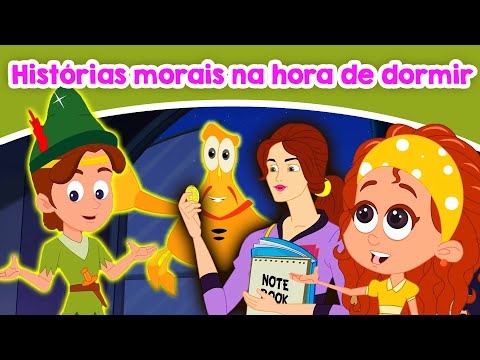 Histórias morais na hora de dormir | História infantil | Contos de Fadas | Historinhas para dormir