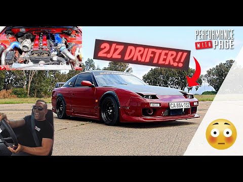 Drift test of my dream setup!?!?! S13+2JZ!!!