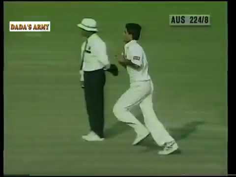 Sourav Ganguly's MAGICAL BOWLING SPELL 3/28 Against Australia In 2nd Test 1998 At Eden Garden's