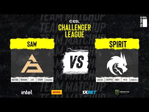 SAW vs. Spirit | Grand Final ESL Challenger League | Season 43