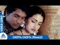 Chotta Chotta Video Song Female Version Taj Mahal Tamil Movie Songs Sujatha Mohan AR Rahman