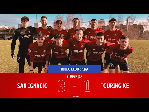 LABURPENA I CD San Ignacio 3-1 Touring KE (17. Jardunaldia)