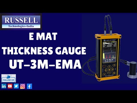 EMAT Thickness Gauge UT-3M-EMA | Russell Technologies India.