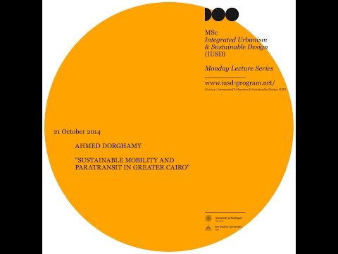 IUSD Monday Lecture – Ahmed Dorghamy