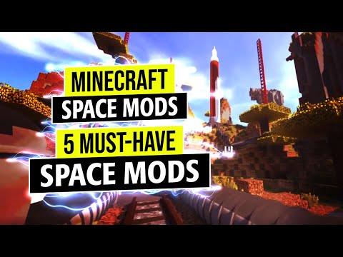 5 Best Minecraft Space Mods 🛸 Minecraft Space is Much Weirder Than Our Own.