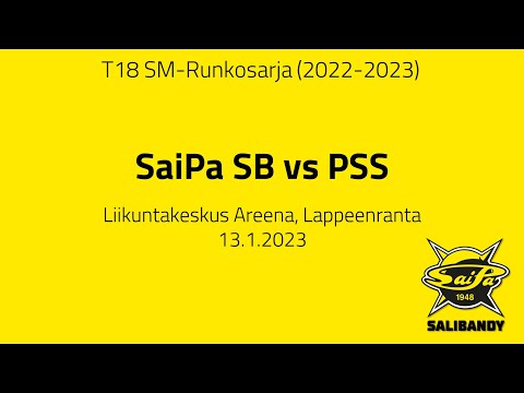 T18 SM-Runkosarja: SaiPa vs PSS 13.1.2023