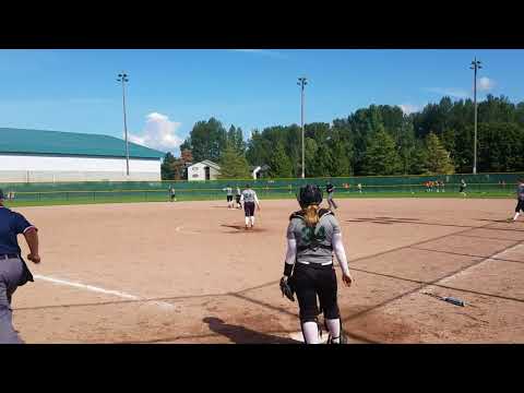 Ashley Saenz - 2020 - Slapper - Softball Recruit Video - In-Game HITS