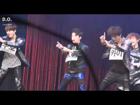 [FANCAM] 120414 EXO-K Music Core Rehearsal - History [D.O focus]
