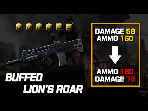 Payday 2 - Buffed Lion's Roar in Deathsentence