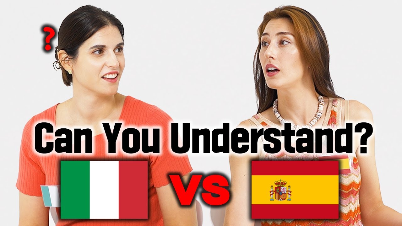 Spanish vs Italian! Can they understand each other?!