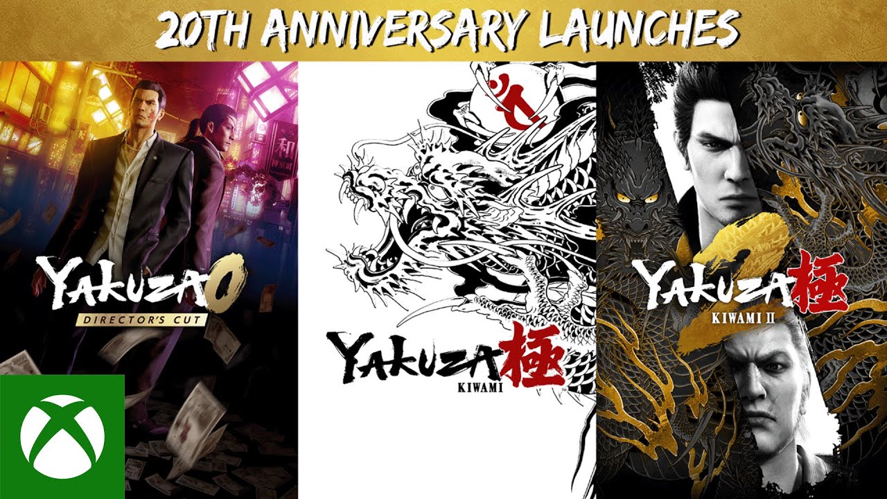 Like a Dragon & Yakuza Series 20th Anniversary Titles |  Xbox Series X|S Launch Trailer