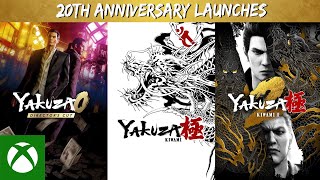Like a Dragon & Yakuza Series 20th Anniversary Titles Trailer