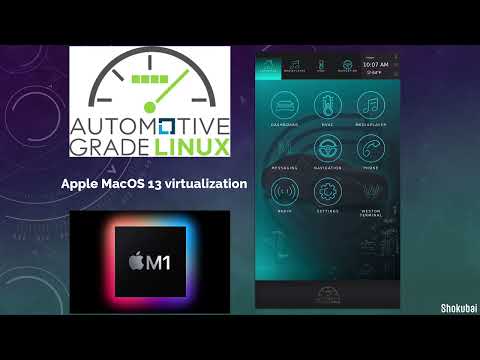 Automotive Grade Linux natively on MacOS13