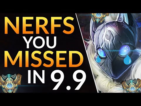 HIDDEN NERFS: KINDRED DELETED?! Patch 9.9 Buffs and Jungle Changes | LoL Challenger Guide