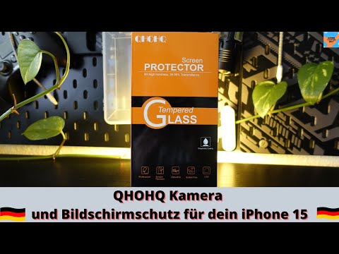 QHOHQ iPhone 15 Panzerglas: Ultimativer Schutz & Klarheit im Doppelpack! | Produktreview