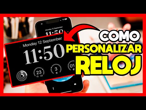 ✅COMO PERSONALIZAR EL RELOJ DE LA PANTALLA DE BLOQUEO