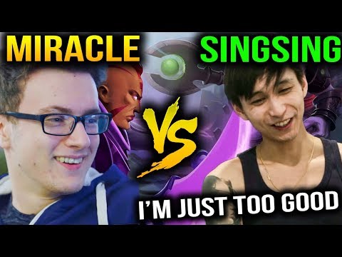 Miracle MindControl vs SingSing Gorgc - Antimage Can't Help Dota 2