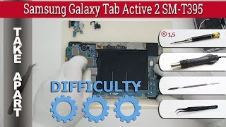 How to disassemble 📱 Samsung Galaxy Tab Active 2 SM-T395 Take apart
