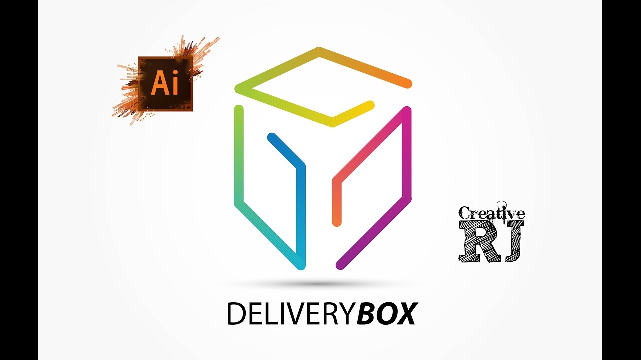 Delivery Box Logo- Illustrator Tutorial