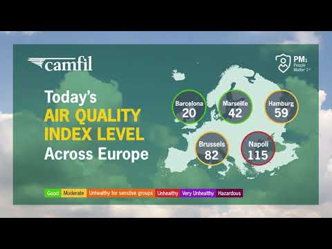 Air Quality Index - Hoe schoon is de lucht in uw land? | Camfil Air Quality Index - Hoe Schoon Is De Lucht In Uw Land? | Camfil