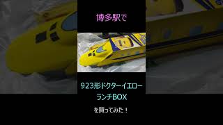 博多駅で923形ドクターイエローランチBOXを買ってみた！