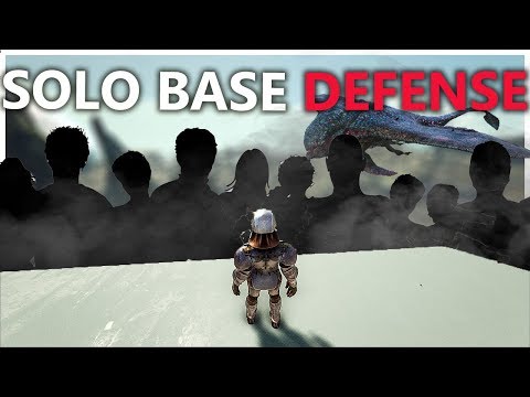 DEFENDING MY EXTINCTION BASE SOLO!!! OFFICIAL SMALL TRIBES PVP S3 Ep21 | ARK: Survival Evolved