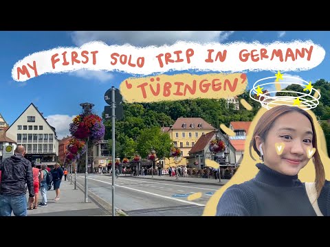 A's Travel diary - My first vlog 💛  #germany #tübingen #travelvlog #exchangestudents