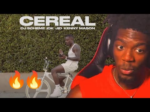 LEFT ME SPEECHLESS!! IDK, JID, Kenny Mason, DJ Scheme - Cereal Official Lyric Video Reaction